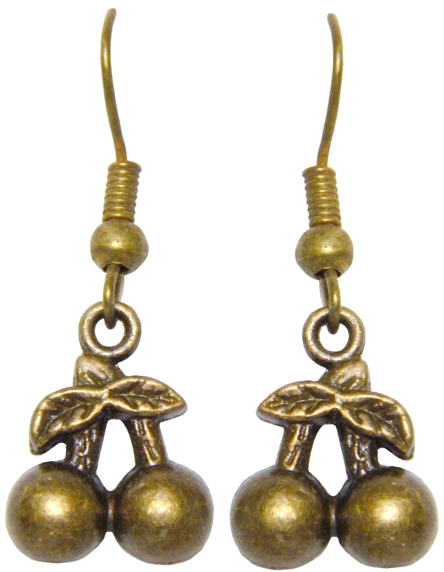 Edle_Vintage_Cherry_KIRSCHE_Ohrhaenger_-_AltgoldfarbenVwqeUhv0IcMH7