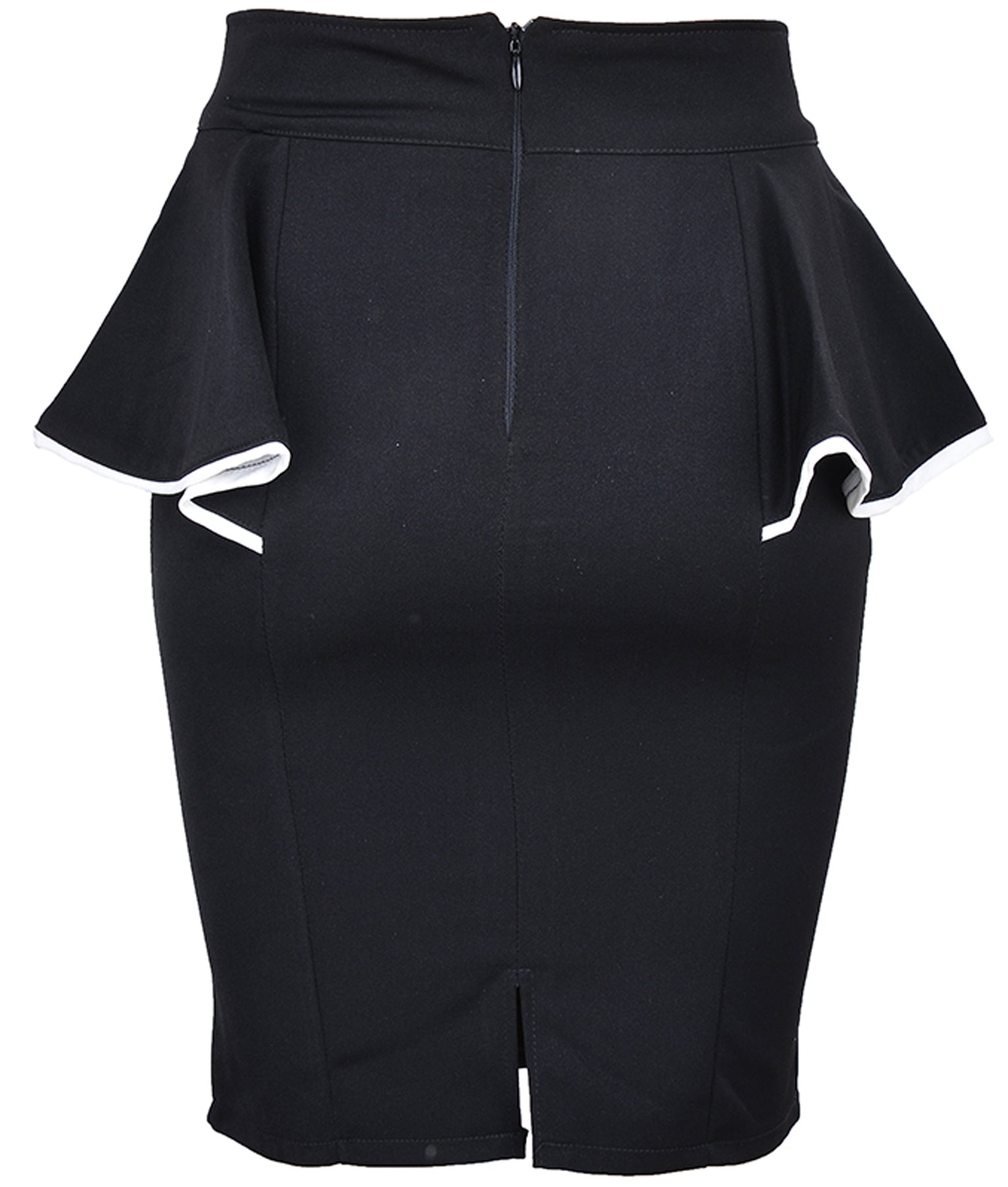 Edler_Retro_BASIC_50s_Pin_Up_PENCIL_SKIRT_Rock_-_Schwarz_killer_kirsche_4