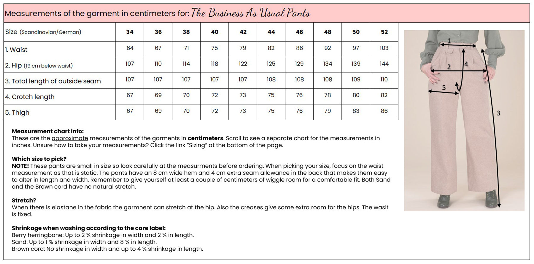 Emmy_BUSINESS_AS_USUAL_Vintage_HIGH_WAIST_Plain_MARLENE_HOSE_Trousers_-_Beige_Killer_Kirsche-7