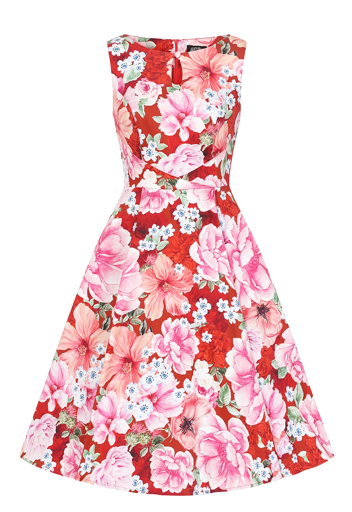 Hearts_Roses_CHARLIE_FLORAL_Sweet_Retro_Flower_CutOut_Vintage_SWING_DRESS_Kleid-34xHm6fb0sapCE