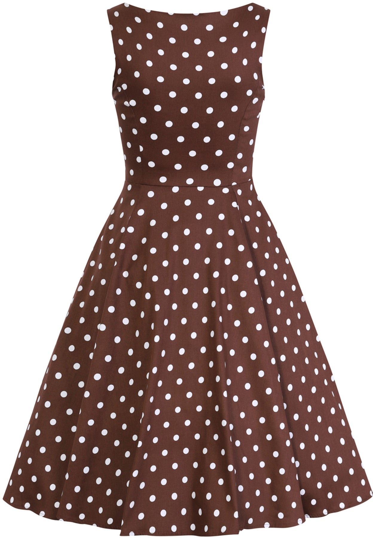 Hearts_Roses_CINDY_Polka_Dot_PUNKTE_Traeger_Vintage_SWING_DRESS_Kleid_Braun_killer_kirsche_4
