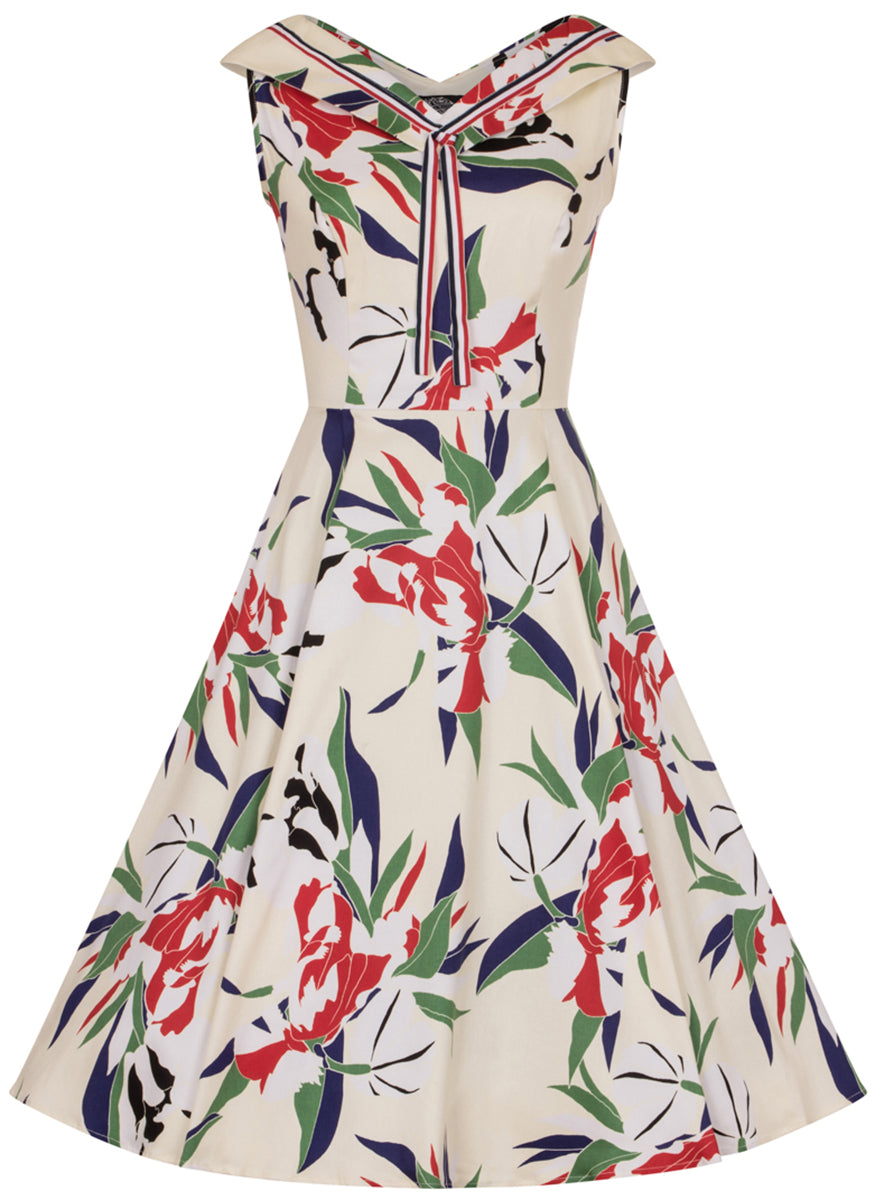 Hearts_and_Roses_HEAPS_OF_LEAVES_Sailor_V-Neck_50s_Swing_Dress_KLEID-3FpmPkxOpp22zH