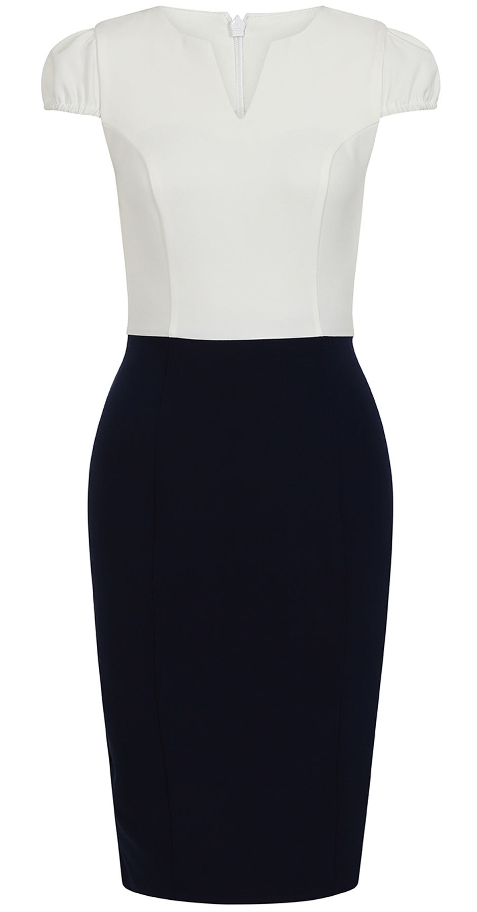 Hearts_and_Roses_NOAA_50s_Vintage_Two_Tone_SAILOR_Wiggle_PENCIL_Dress_KLEID_-_Navy_Cream_killer_kirsche_1