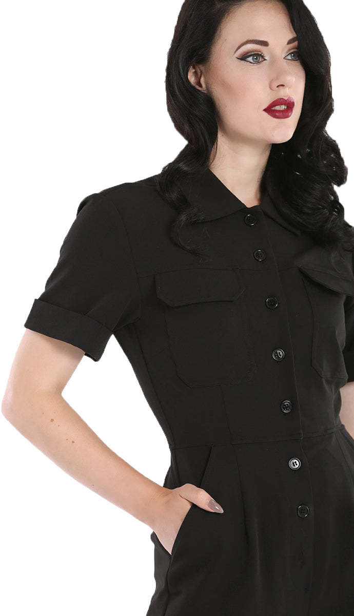 Hell_Bunny_ABYSS_Vintage_MARLENE_Kurzarm_BOILERSUIT_Jumpsuit_Schwarz-2