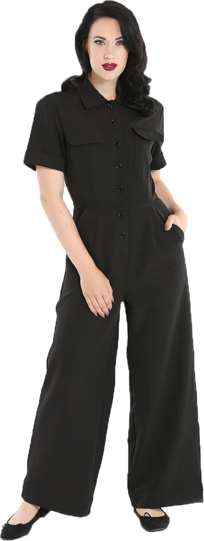 Hell_Bunny_ABYSS_Vintage_MARLENE_Kurzarm_BOILERSUIT_Jumpsuit_Schwarz_killer_kirsche