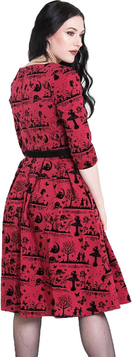 Hell_Bunny_ANDERSON_Vintage_FLOCK_Fairy_Woodland_SWING_DRESS_Kleid_Rot-3HJbdjiDRz09K3