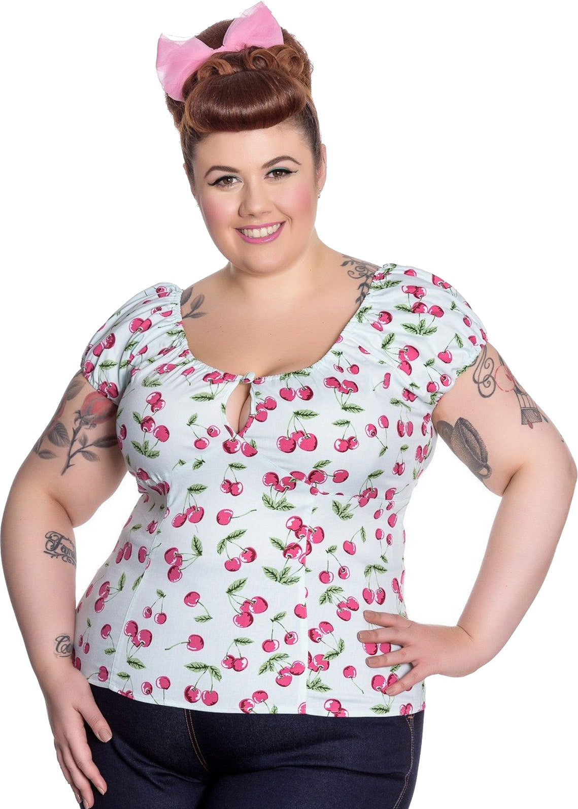 Hell_Bunny_APRIL_Kirschen_CHERRIES_Peephole_Retro_Bluse_SHIRT_Plus_Size_mintX3RtJdDRFB4vm