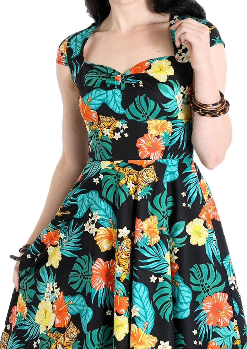 Hell_Bunny_BALI_Tropical_JUNGLE_TIGER_Floral_Retro_SWING_Dress_KLEID-2