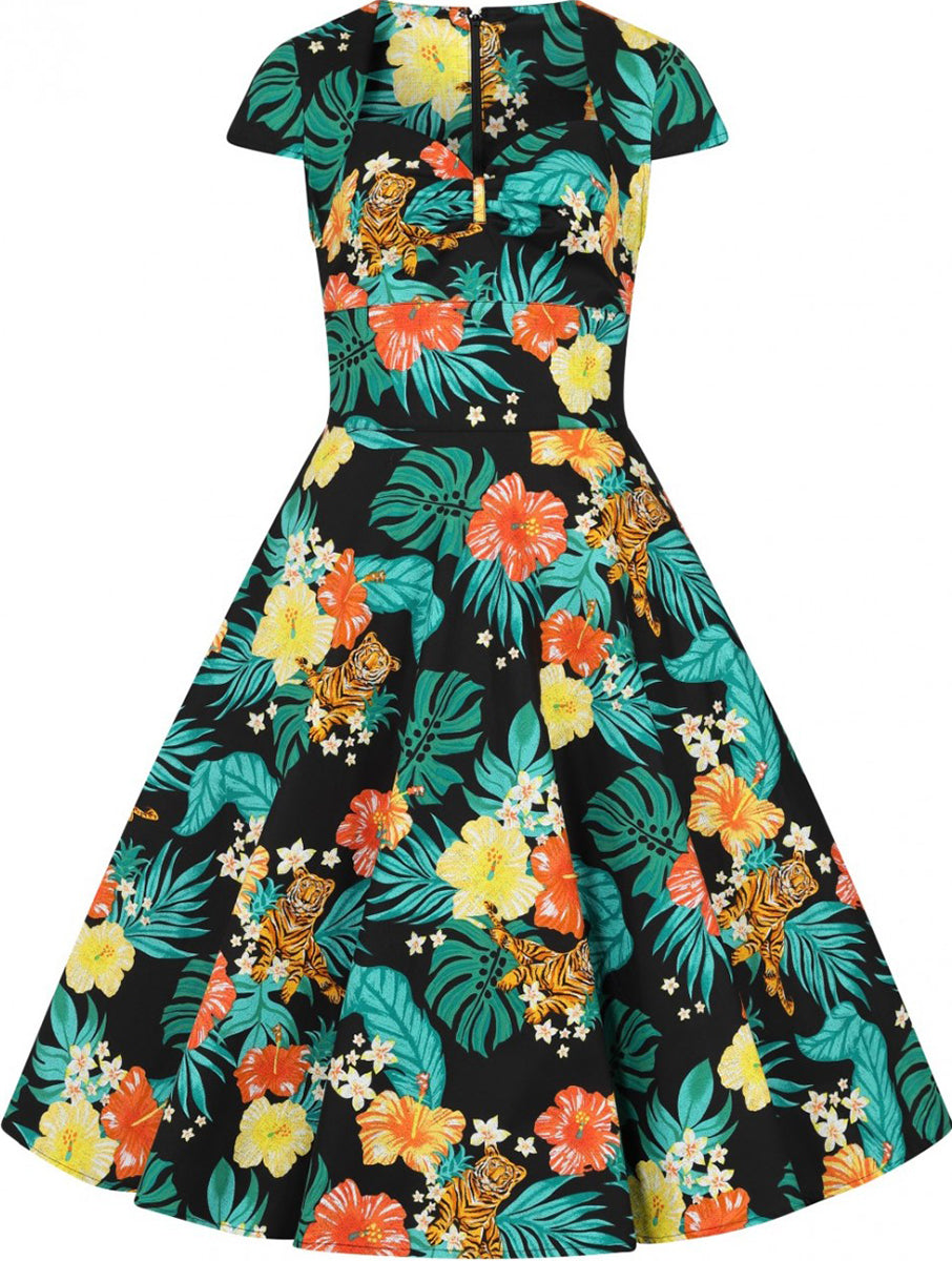 Hell_Bunny_BALI_Tropical_JUNGLE_TIGER_Floral_Retro_SWING_Dress_KLEID-4