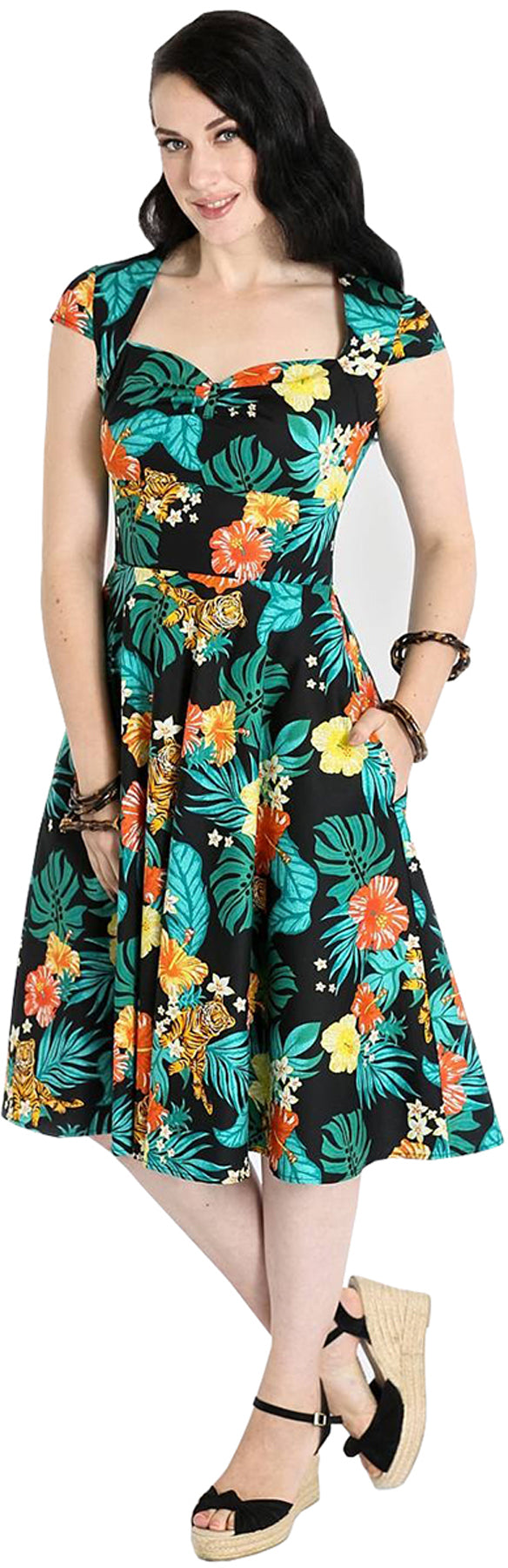 Hell_Bunny_BALI_Tropical_JUNGLE_TIGER_Floral_Retro_SWING_Dress_KLEID_killer_kirsche