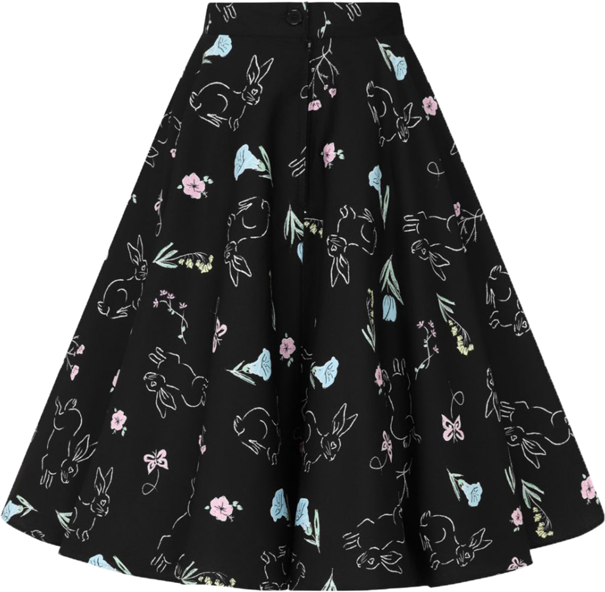 Hell_Bunny_BINKY_Bunny_Hasen_BLUMEN_Floral_Swing_Skirt_TELLERROCK-5