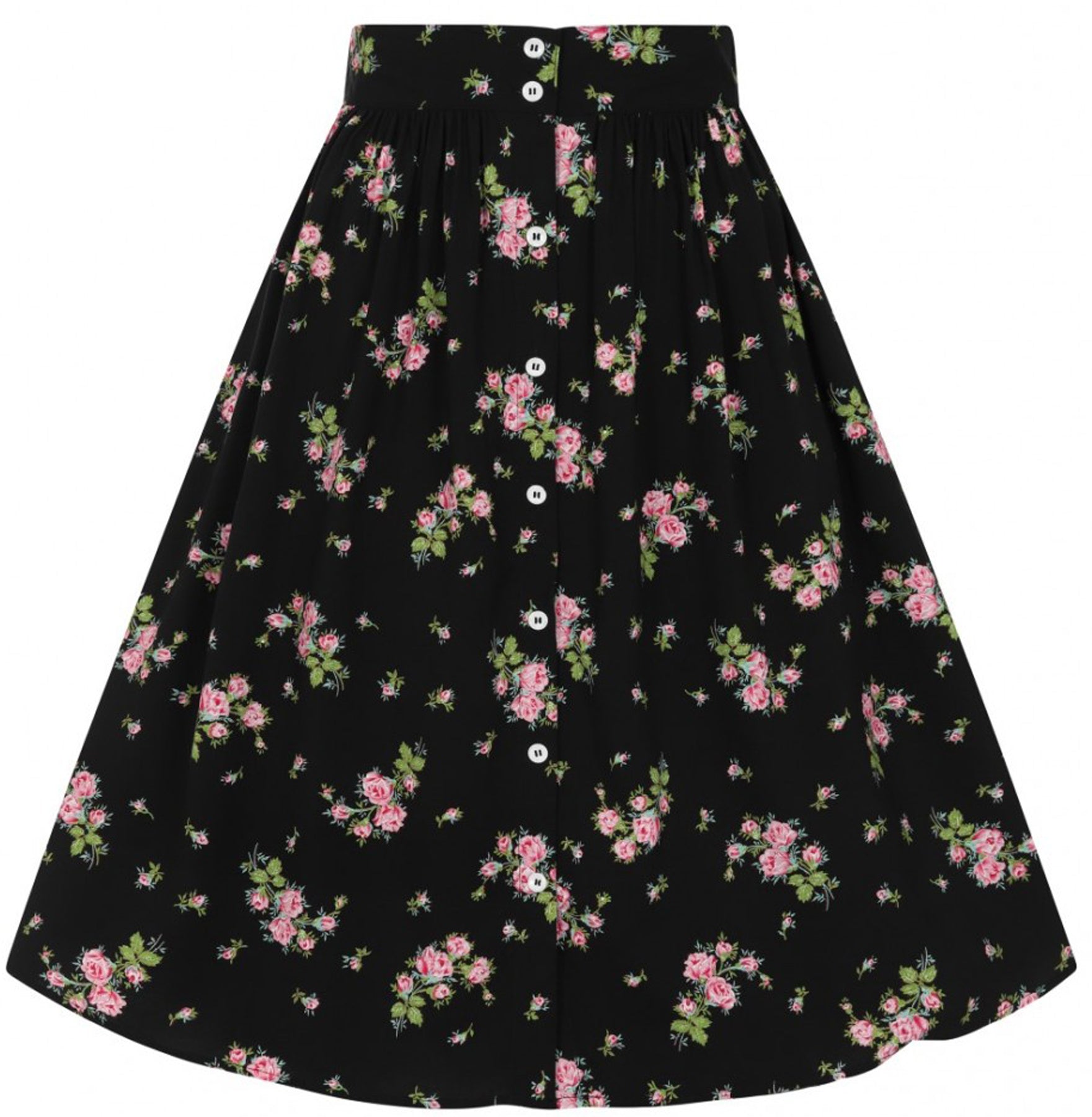 Hell_Bunny_BOBBY_SUE_Vintage_ROSEN_Floral_Buttoned_50s_SWING_SKIRT_Rock_killer_kirsche_4