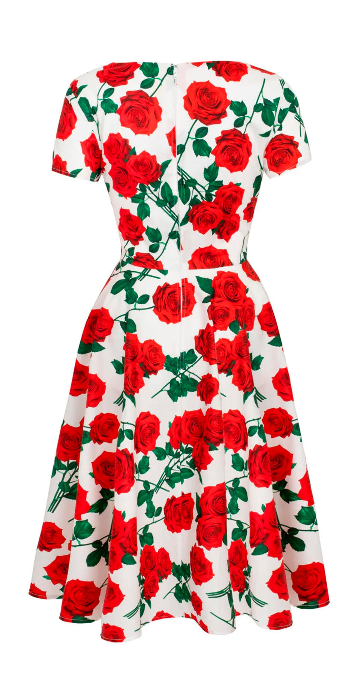 Hell_Bunny_DOLCE_VITA_Vintage_ROSEN_Floral_Retro_Red_Roses_V-Neck_SWING_DRESS_Kleid_-_Weiss-7