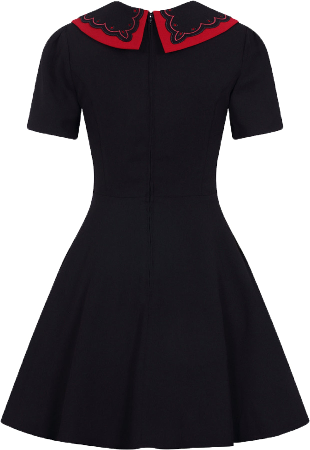 Hell_Bunny_EMMA_MINI_Vintage_TWO-TONE_Kragen_Kurzarm_SWING_DRESS_Kleid_Killer_Kirsche-5