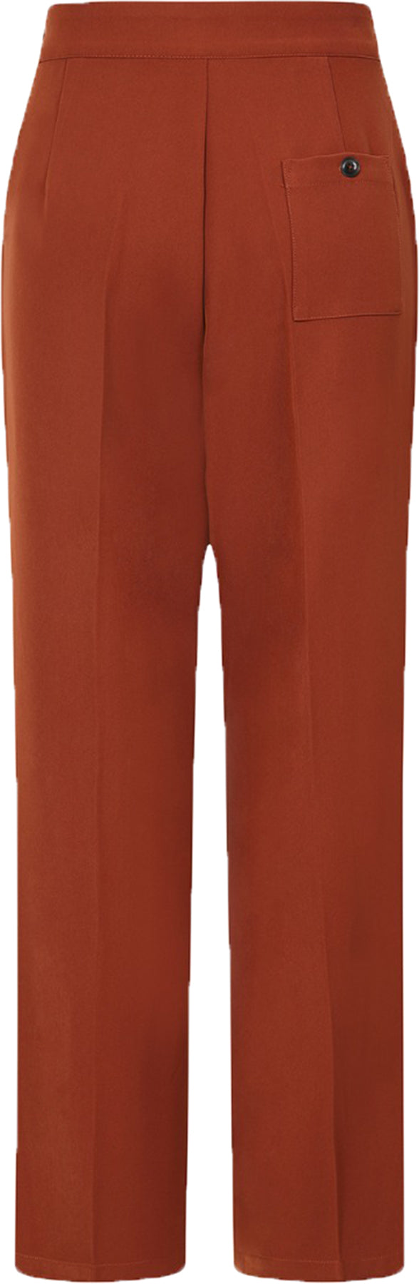 Hell_Bunny_GINGER_PLAIN_Retro_MARLENE_High_Waist_Pants_TROUSERS_Hose_Braun_Killer_Kirsche-4rNIzUMECYvFbz