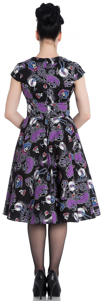 Hell_Bunny_GRACIELA_Skeleton_SUGAR_SKULL_Floral_SWING_DRESS_Kleid-2
