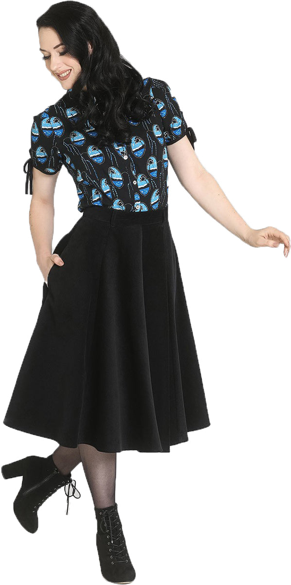 Hell_Bunny_JEFERSONN_Vintage_CORD_Retro_SWING_SKIRT_Rock_Schwarz-2