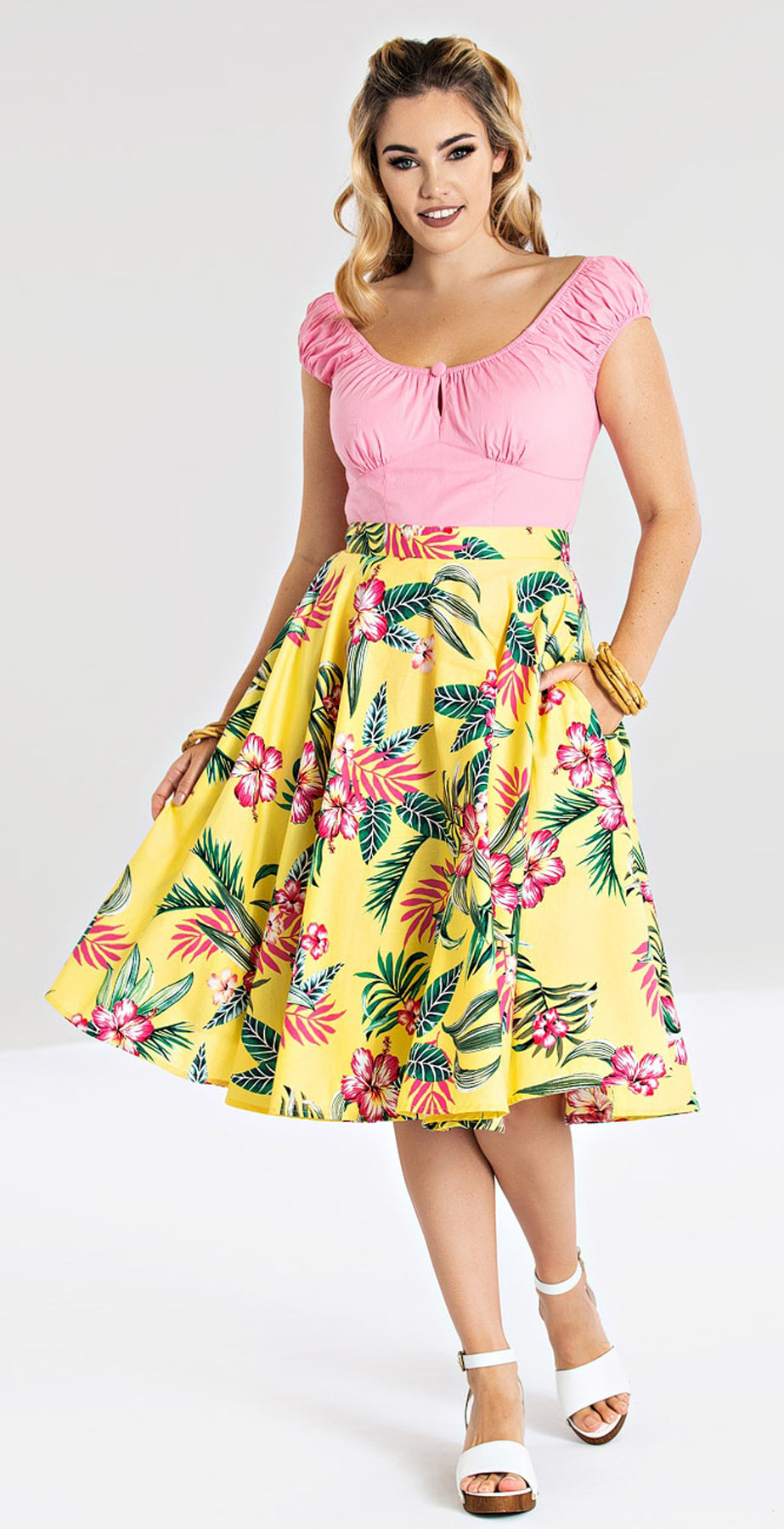 Hell_Bunny_KALANI_Vintage__Tropical_Hibiscus_TIKI_SWING_Skirt_TELLERROCK__killer_kirsche_3