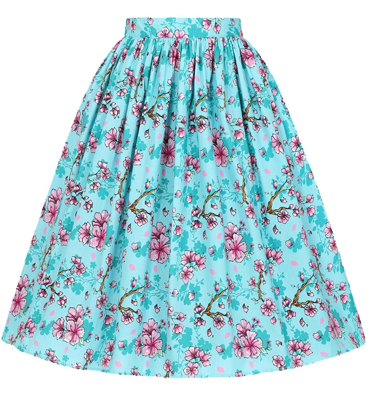 Hell_Bunny_LOUELLA_BLOSSOM_Asia_Blten_Floral_Vintage_SWING_SKIRT_Rock_Himmelblau-4