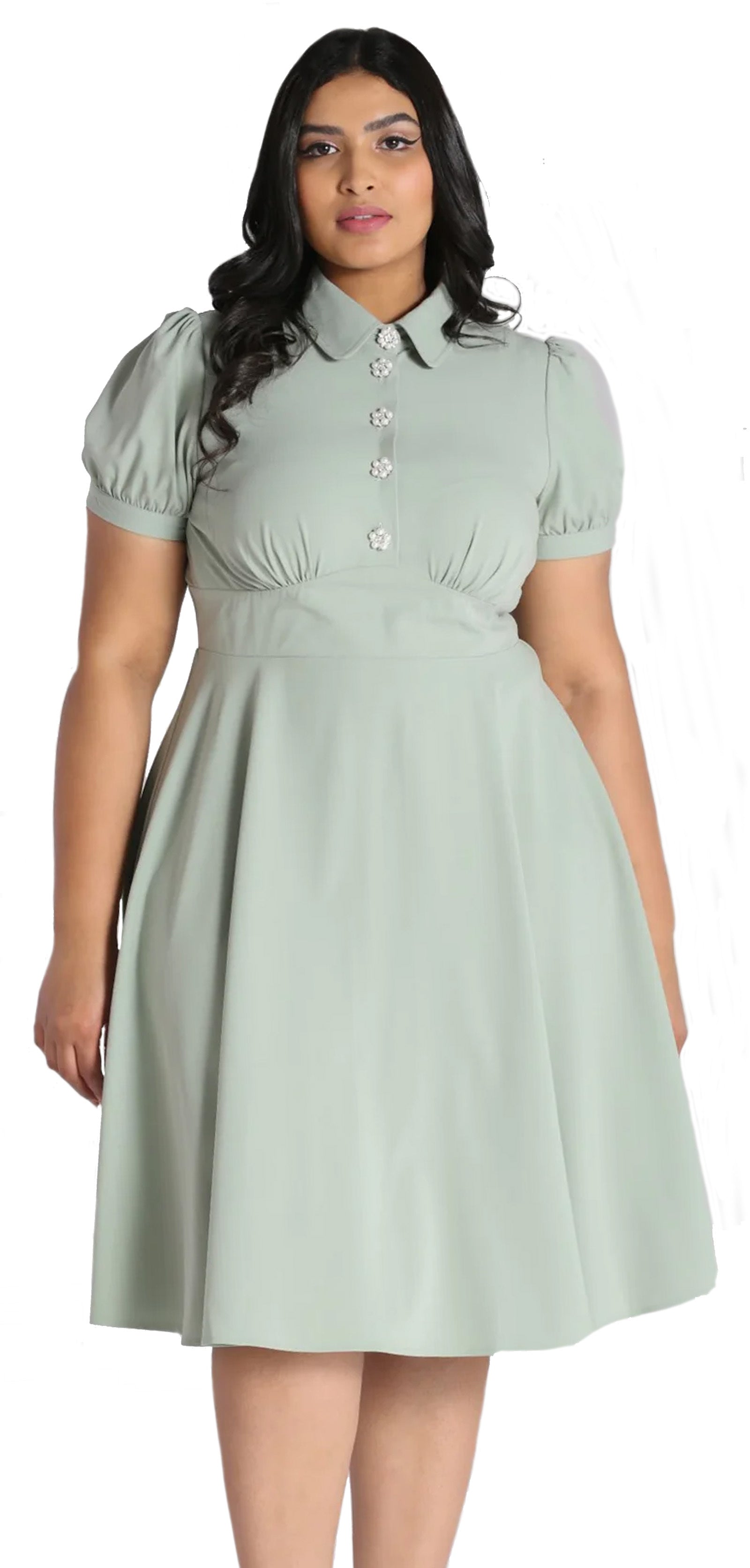 Hell_Bunny_MADDY_MINT_Vintage_Bubikragen_PEARL_BUTTON_A-Linie_DRESS_Kleid-1