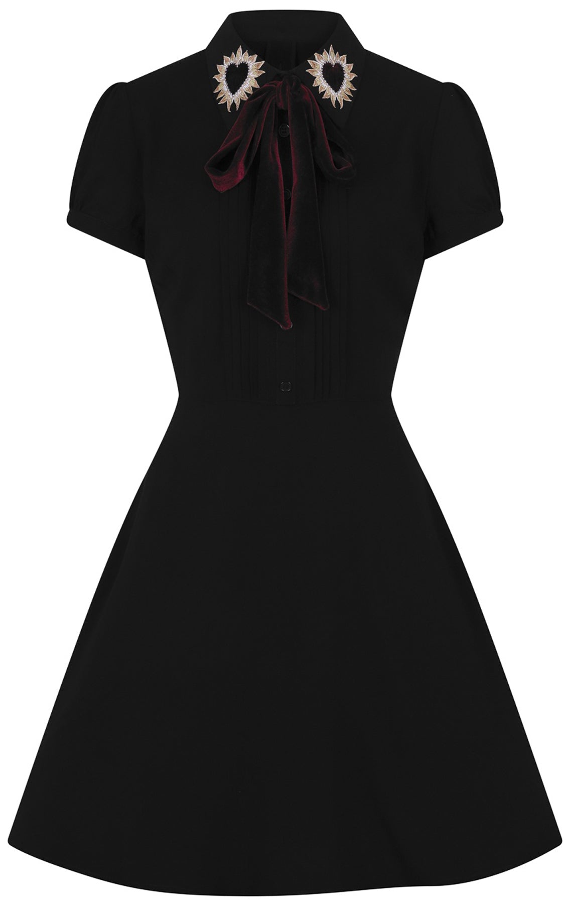 Hell_Bunny_MADONNA_Heart_Herzchen_Kurzarm_Vintage_DRESS_Kleid_killer_kirsche_4