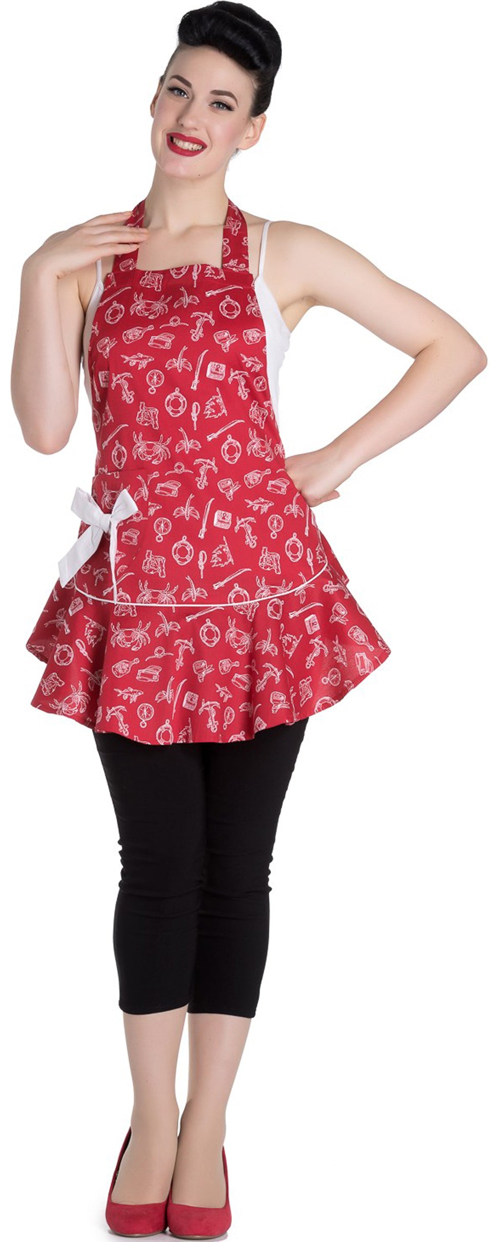Hell_Bunny_MARIN_Sailor_Maritim_NAUTICAL_Vintage_APRON_Schuerze_rot7UidH4pkSo7RY