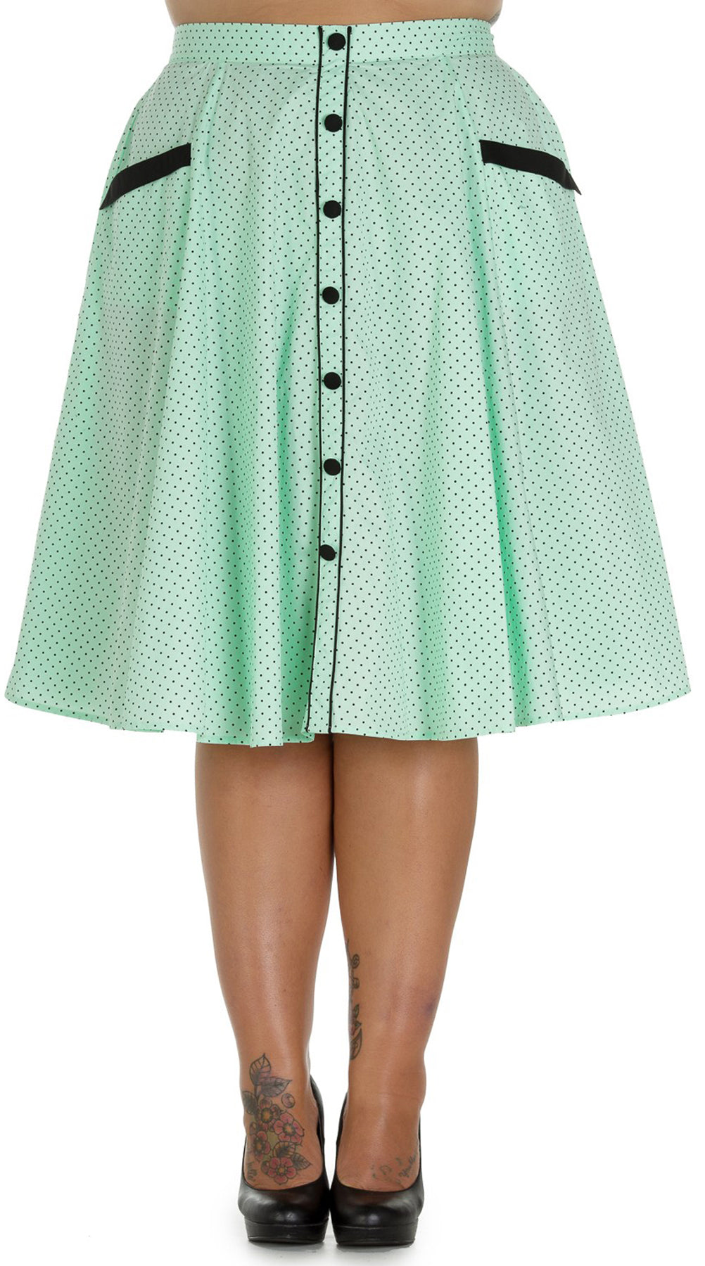 Hell_Bunny_MARTIE_Polka_Dots_Punkte_Vintage_Swing_Skirt_ROCK_Plus_Size_Mint_killer_kirschef2YiL1AJ6tb5r