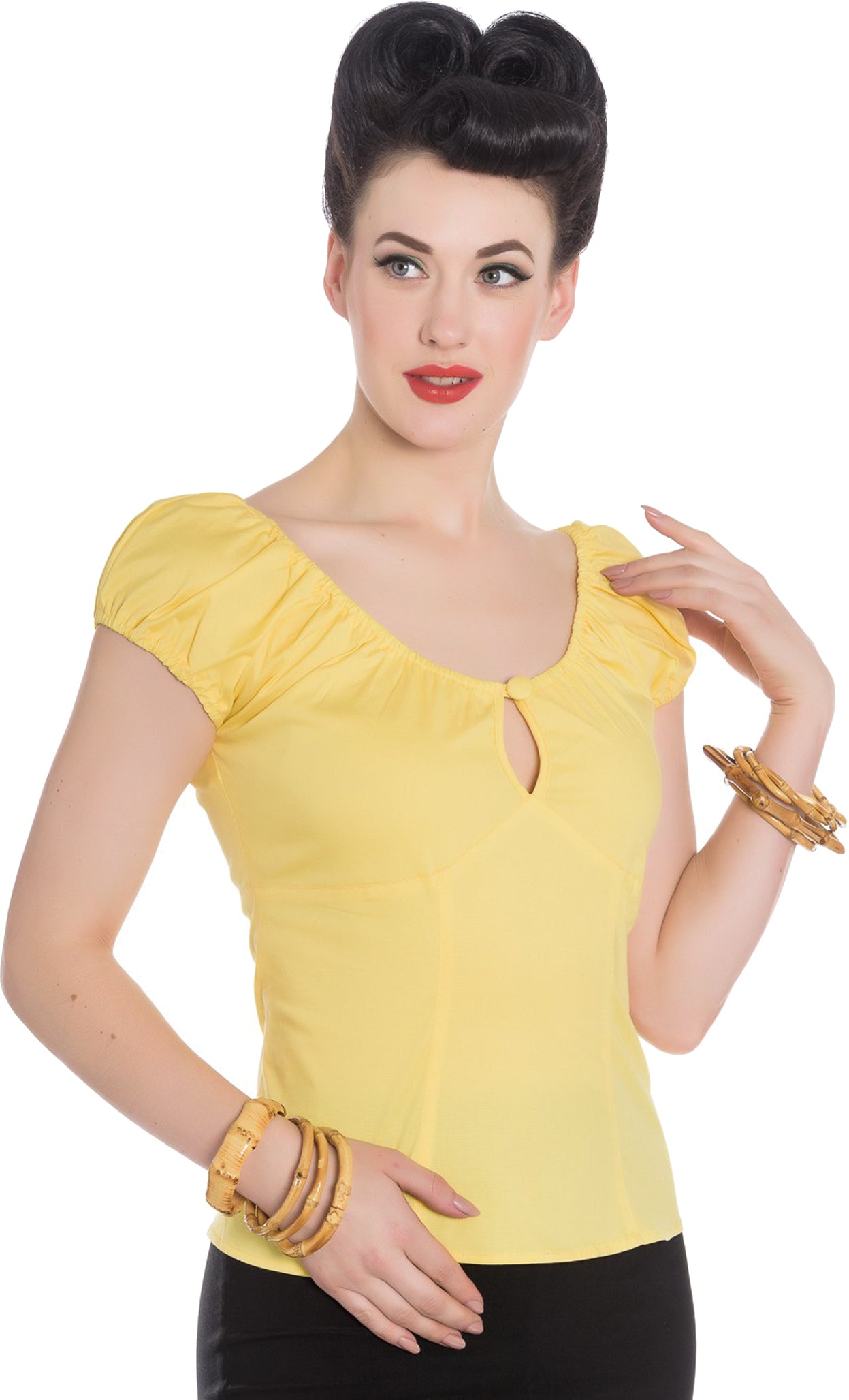 Hell_Bunny_MELISSA_kyhole_Vintage_Retro_shIRT_Bluse_gelb