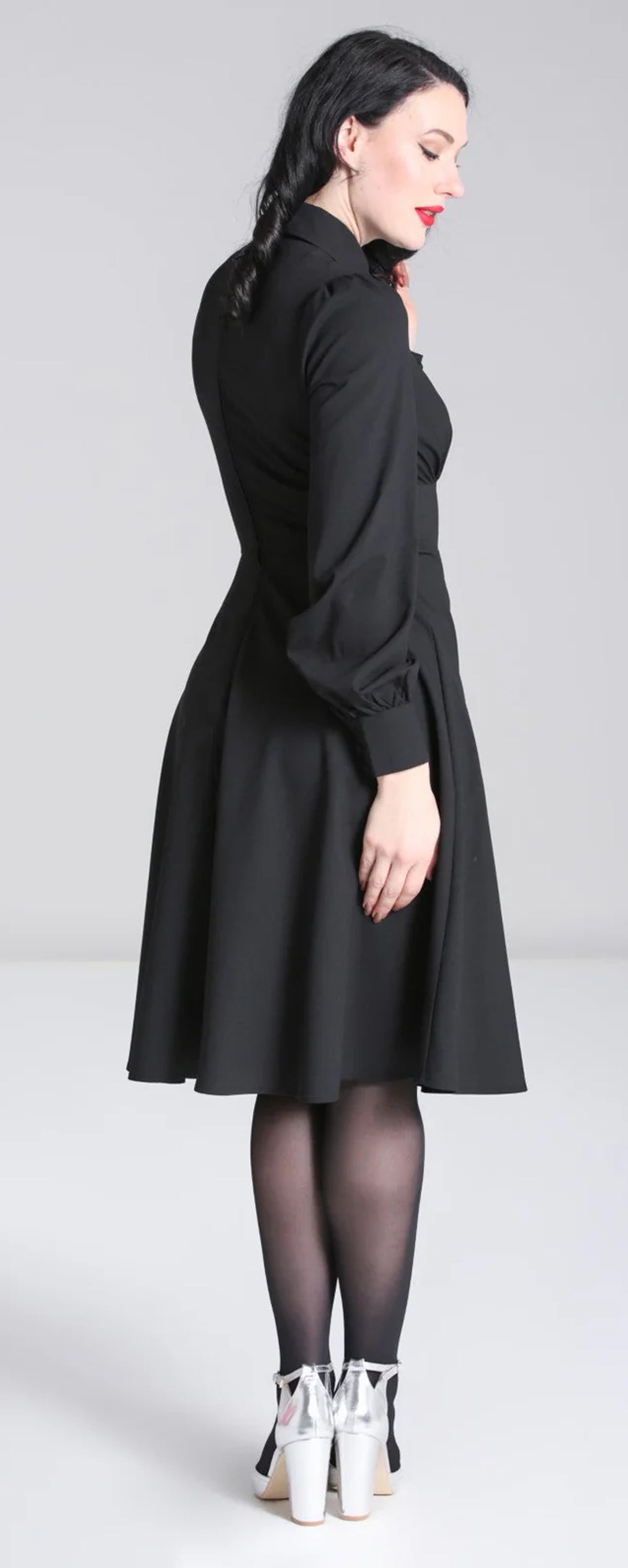 Hell_Bunny_MIA_VINTAGE_Retro_Bubikragen_PEARL_BUTTON_Langarm_A-Linie_DRESS_Kleid_-_Schwarz-5
