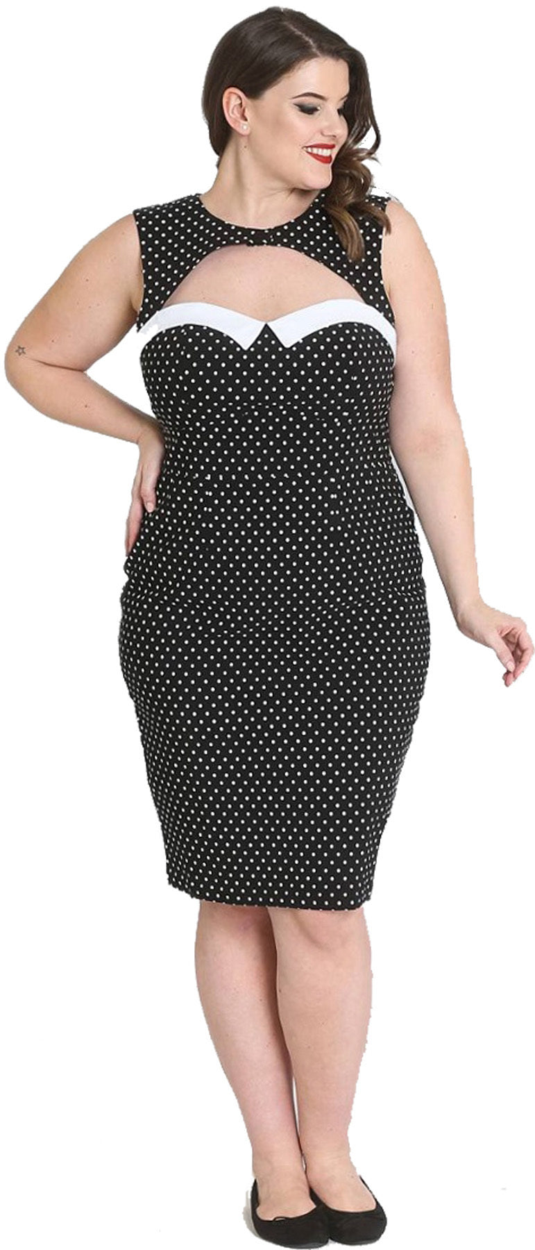 Hell_Bunny_MILEY_Polka_Dots_Punkte_Peephole_Pencil_DRESS_Kleid_PLUS_SIZE_Schwarz_killer_kirsche_1g8l5HM1Dpe9nD
