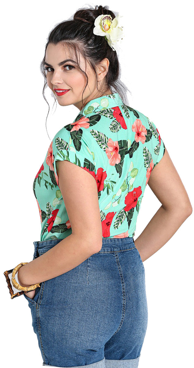 Hell_Bunny_MOANA_Tropical_HIBISKUS_Blumen_Kurzarm_Retro_BLUSE_Shirt_Hemd_killer_kirsche_2QBJlqGMI2iIDa