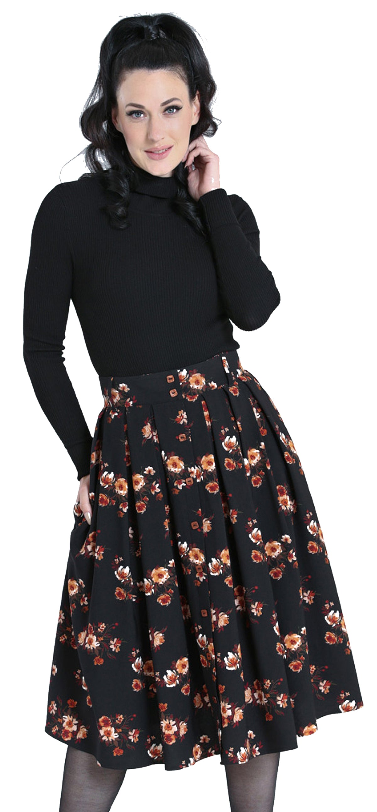 Hell_Bunny_ORLA_FLORAL__Vintage_Rosen_Blueten_PLEATED_Swing_Skirt_ROCK-1