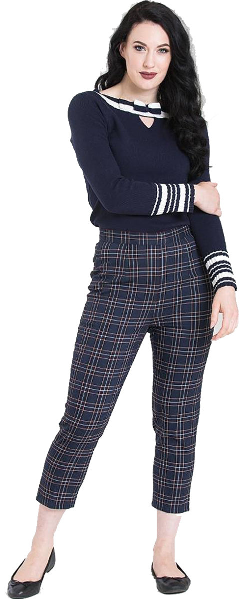 Hell_Bunny_PEEBLES_Vintage_TARTAN_Karo_HIGH_WAIST_Caprihose_Trousers_Blau_killer_kirsche_3N9geq7KrXbyXk