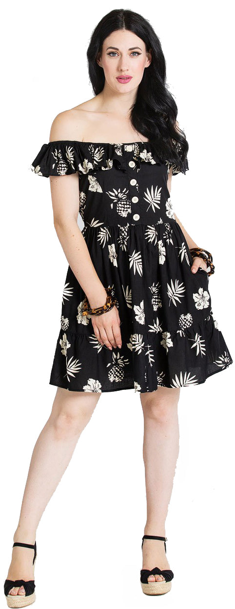 Hell_Bunny_PINEAPPLE_Vintage_Tiki_Carmen_MINI_Swing_Dress_KLEID_01