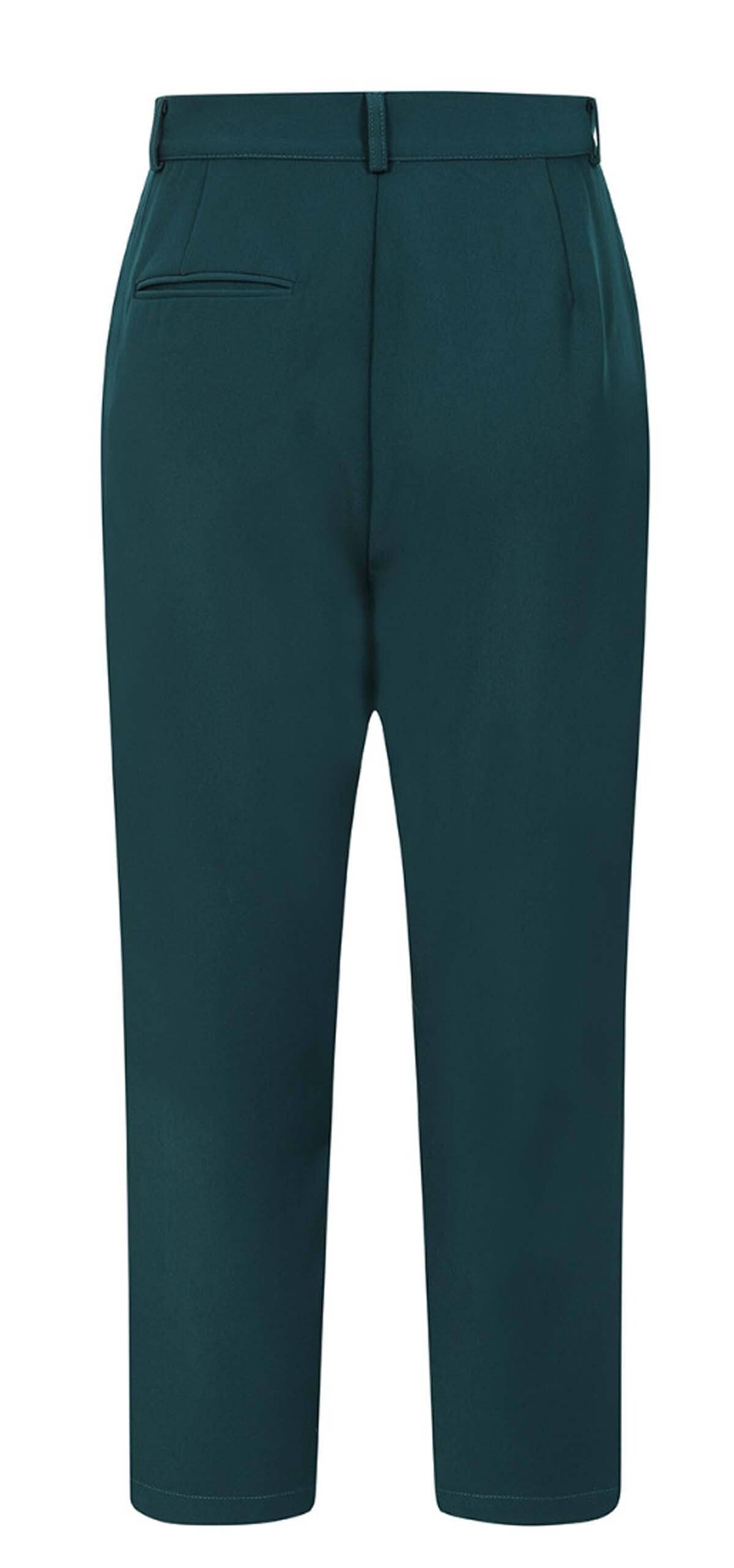 Hell_Bunny_RAVENWOOD_PLAIN_Vintage_High_Waist_8_Trousers_HOSE__Petrolfarben-4