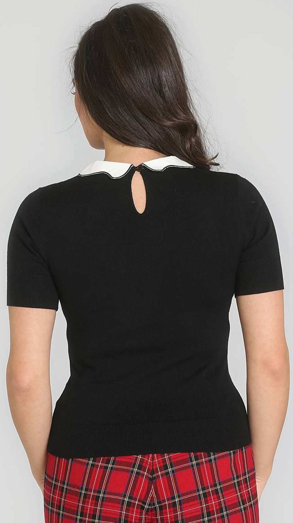Hell_Bunny_RED_BALLOON_Embroidered_Collar_Kurzarm_FEINSTRICK_SHIRT_Oberteil_killer_kirsche_3