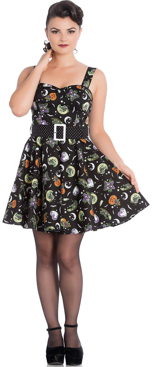 Hell_Bunny_SALEM_Creepy_HALLOWEEN_Pumpkin_MINI_Swing_Dress_KLEID-1