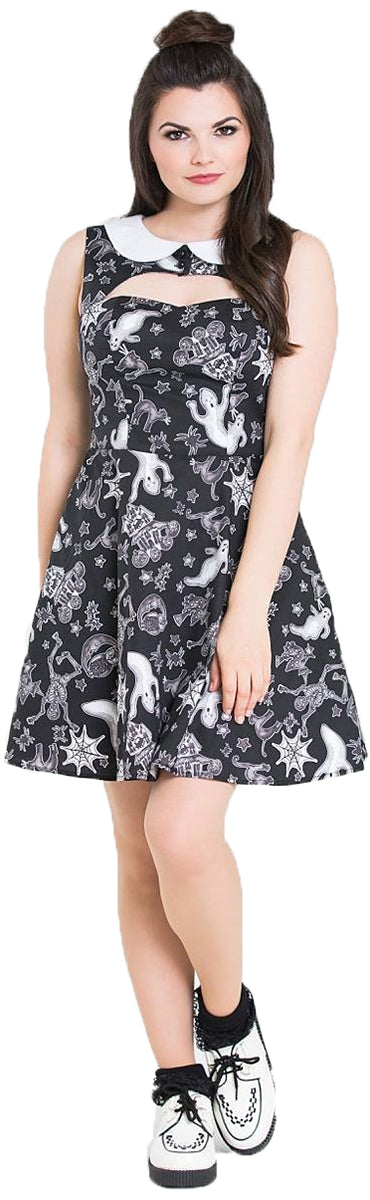 Hell_Bunny_SPOOKY_Ghost_Skelett_BUBIKRAGEN_MINI_Swing_Dress_KLEID-1i1wDml2hNAwmz