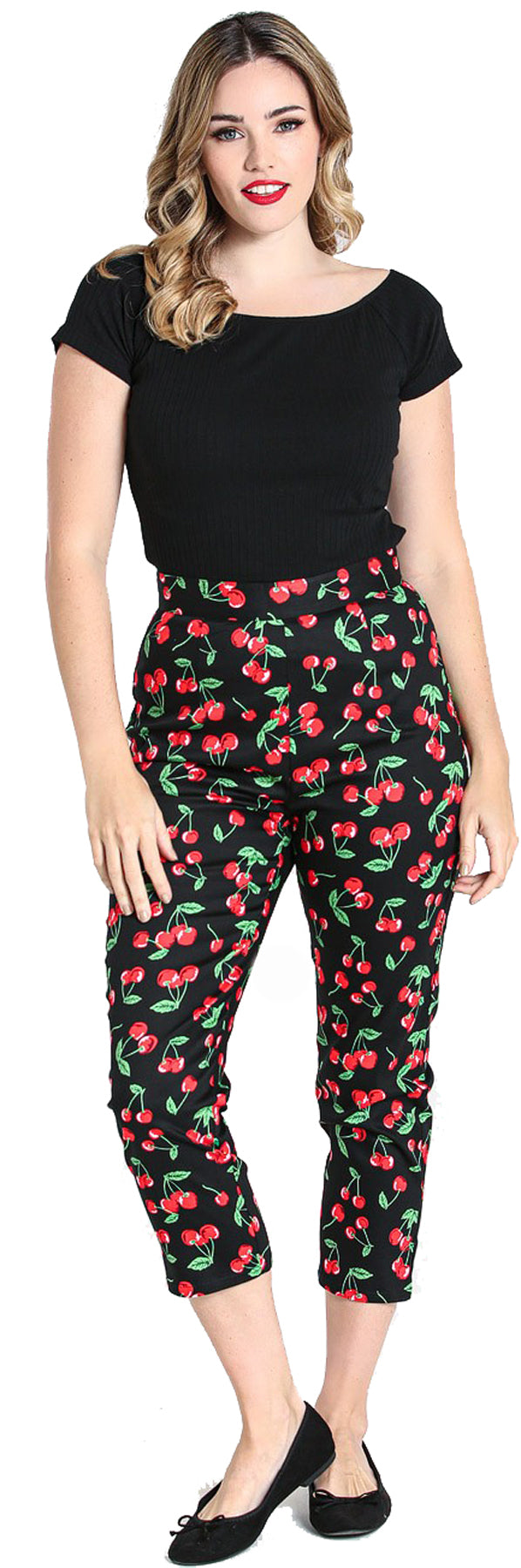 Hell_Bunny_SWEETIE_Cherry_Kirschen_HIGH_WAISTED_50s_CAPRIHOSE_Cigarette_Trousers_killer_kirsche_2
