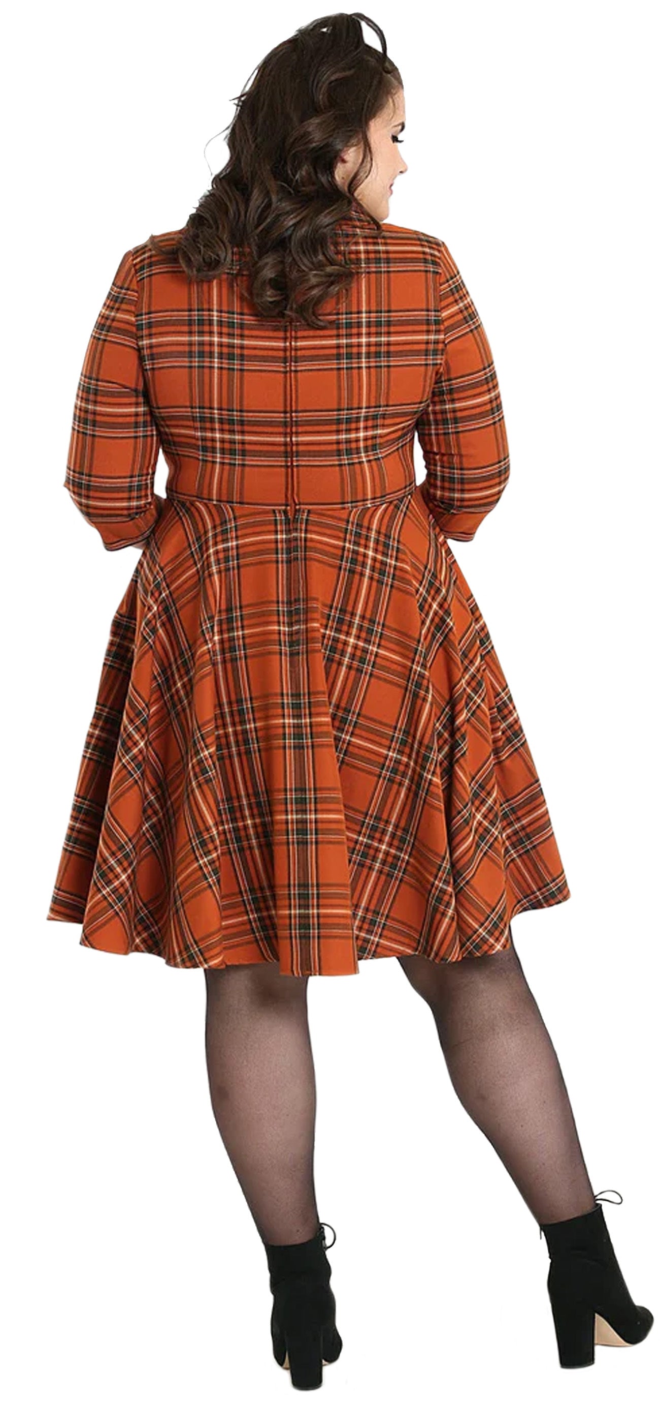 Hell_Bunny_TAWNY_TARTAN_50s_Retro_Karo_VNeck_SWING_Flared_DRESS_Kleid-1C7cuU788TXn7l