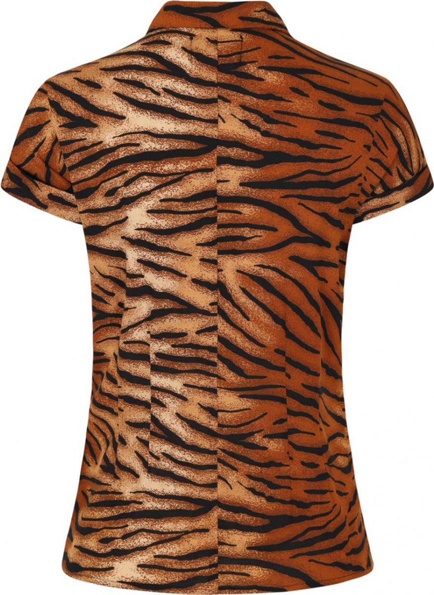 Hell_Bunny_TORA_Retro_TIGER_PRINT_Kurzarm_Buttoned_BLUSE_Hemd_Plus_Size-4