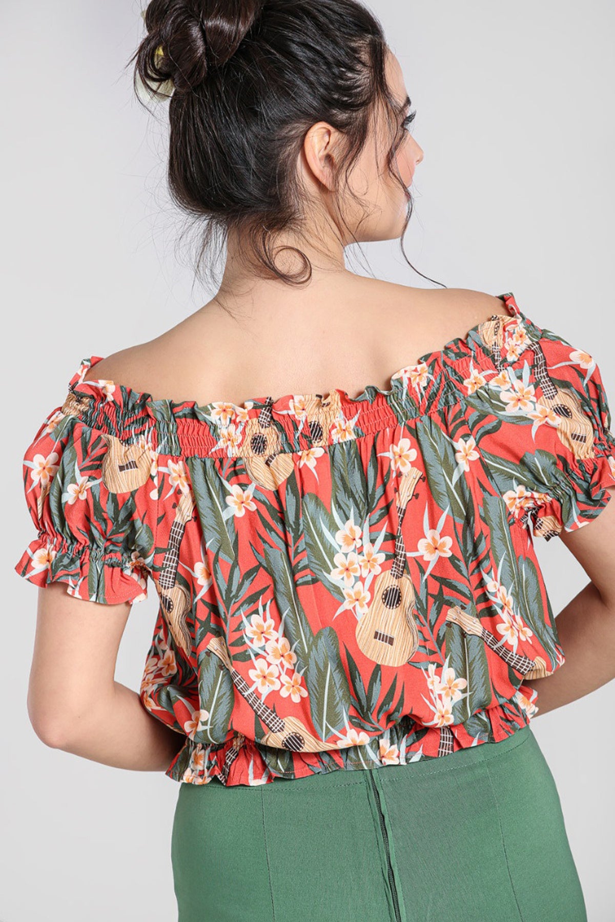 Hell_Bunny_UKULELE_Vintage_Tiki_Tropical_Smok_Button_Kurzarm_SHIRT_Bluse_killer_kirsche_3