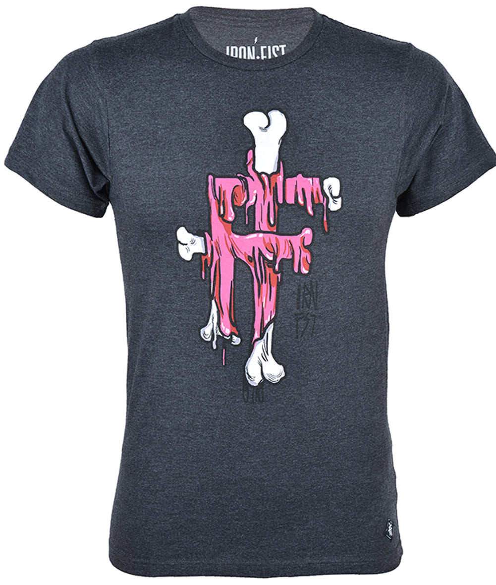 Iron_Fist_OFF_THE_BONE_Oldschool_Tattoo_Men_T-SHIRT_-_GrauUWL1ABUZJJwbL