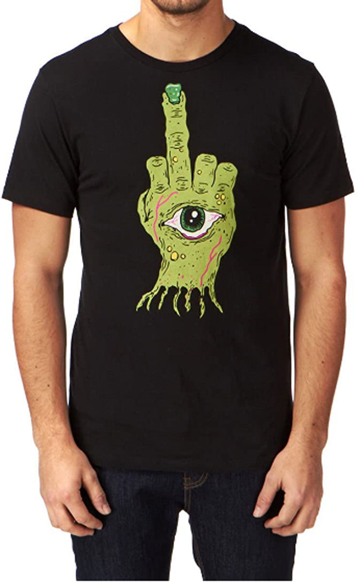 Iron_Fist_ZOMBIE_HAND_Creepy_Psycho_Motiv_T-Shirt_-_Schwarz_killer_kirsche