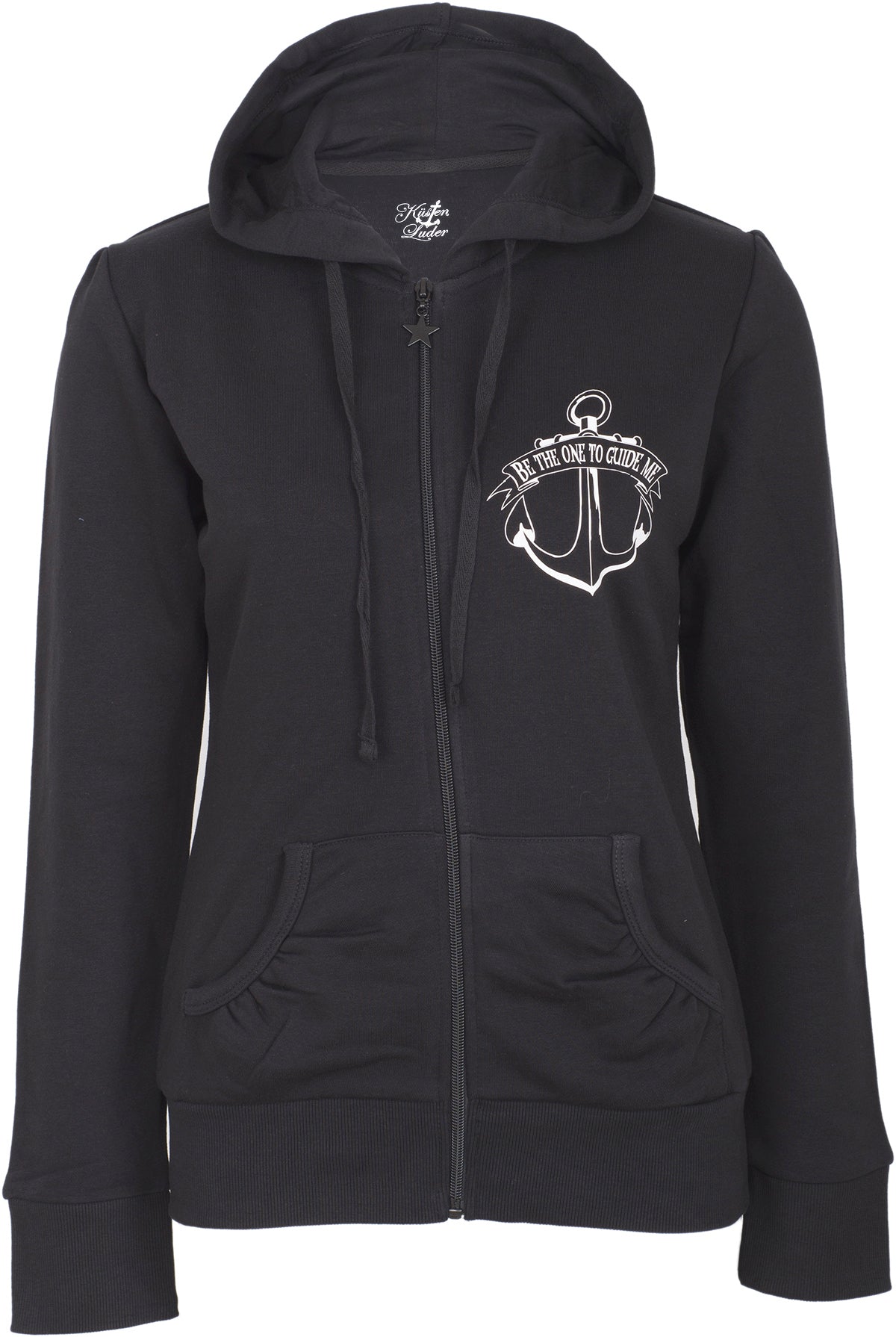 KM202_-_Kuestenluder_BE_THE_ONE_TO_GUIDE_ME_Sailor_Mermaid_Anker_Zip_Sweat_JACKE5e31658debced