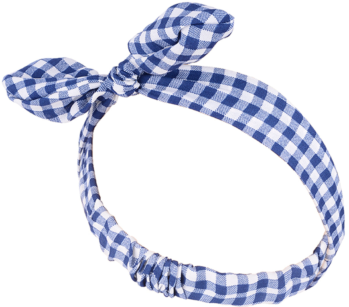 Karo_MARIA_Vintage_Pepita_50s_Haarband_blau_killer_kirsche