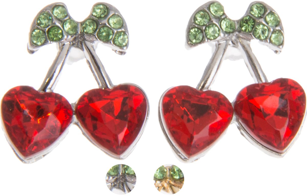Killer_Kirsche_CHERRY_HEART_Glitzerstein_KIRSCHEN_Herz_OHRSTECKER_Galerie