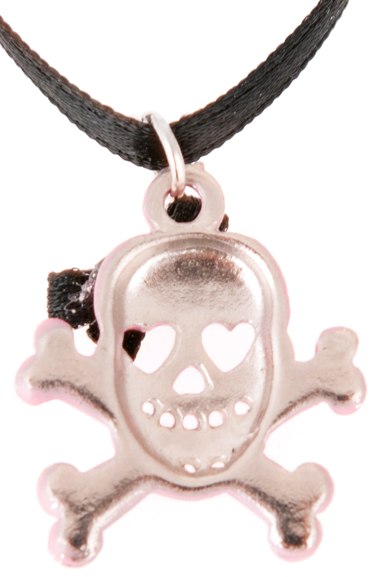 Killer_Kirsche_DIRTY_LAUGHING_Schleifen_BLACK_BOW_Skullkette_mit_Satinband4