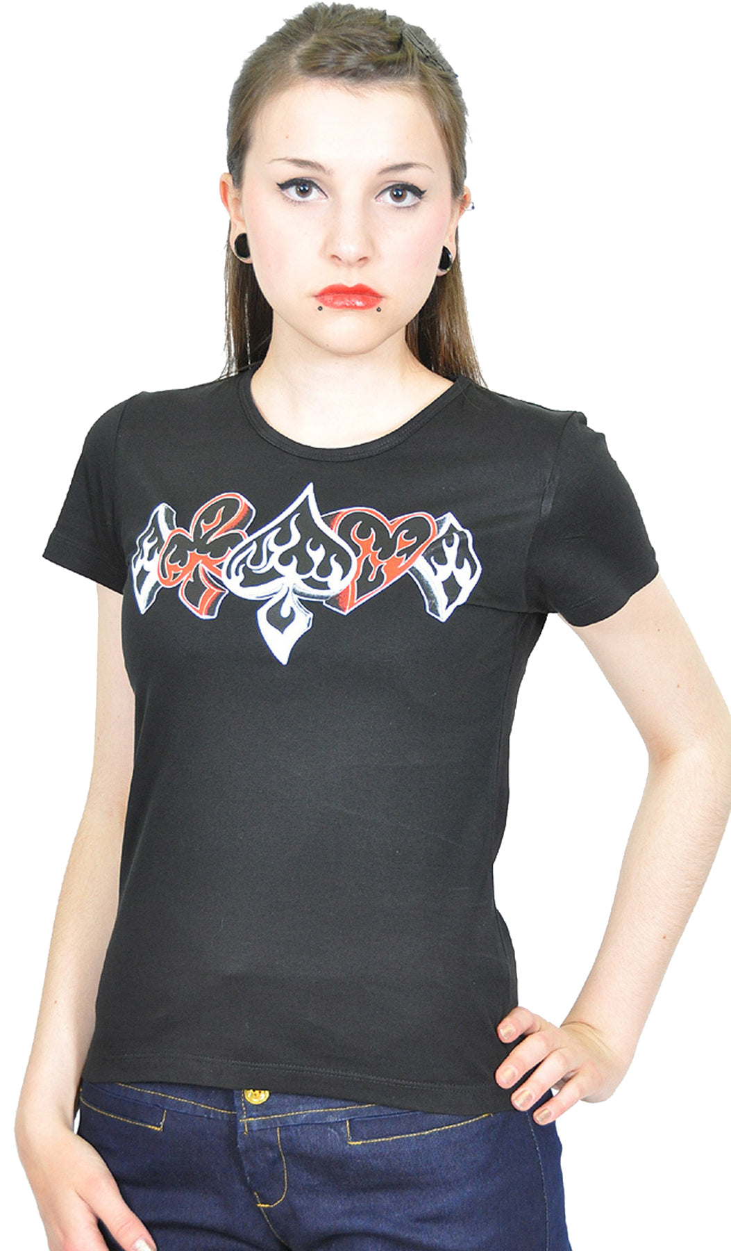 Killer_Kirsche_FLAMES_POKER_Gambling_Tattoo_SHIRT_-_Schwarz_killer_kirsche