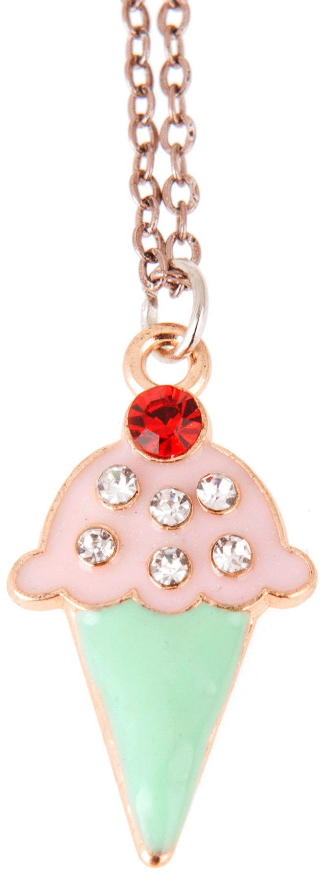 Killer_Kirsche_ICE_CREAM_CONE_Eistuete_Vintage_HALSKETTE_Necklace_killer_kirsche